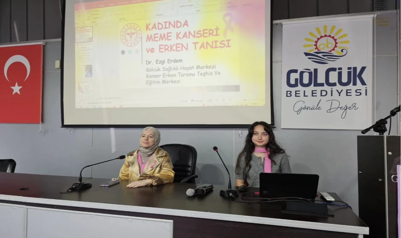 Kocaeli Gölcük’te ’Meme Kanseri Farkındalık Paneli’ yoğun ilgi gördü