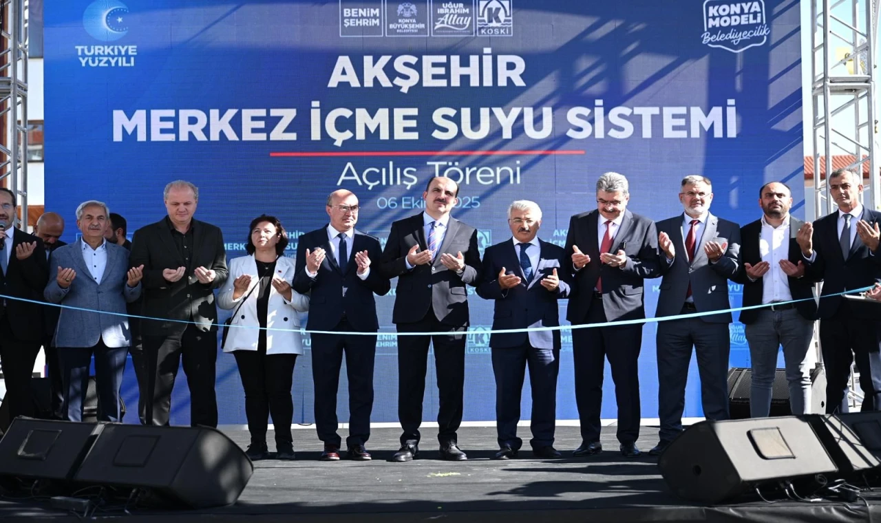 Konya Akşehir’in içme suyu sorununa 223 milyon TL’lik köklü çözüm