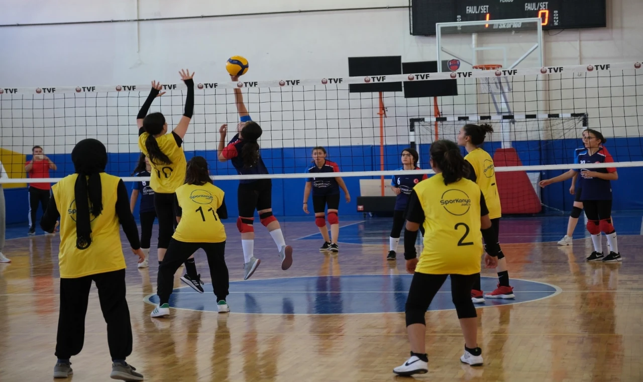 Konya’da ’kış spor’larında kayıt heyecanı