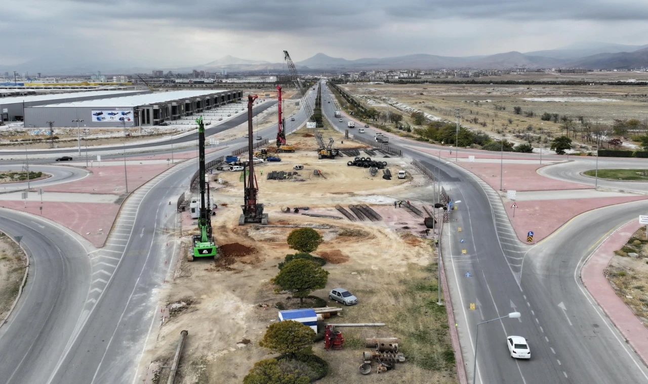 Konya’da TÜMOSAN Kavşağı genişliyor