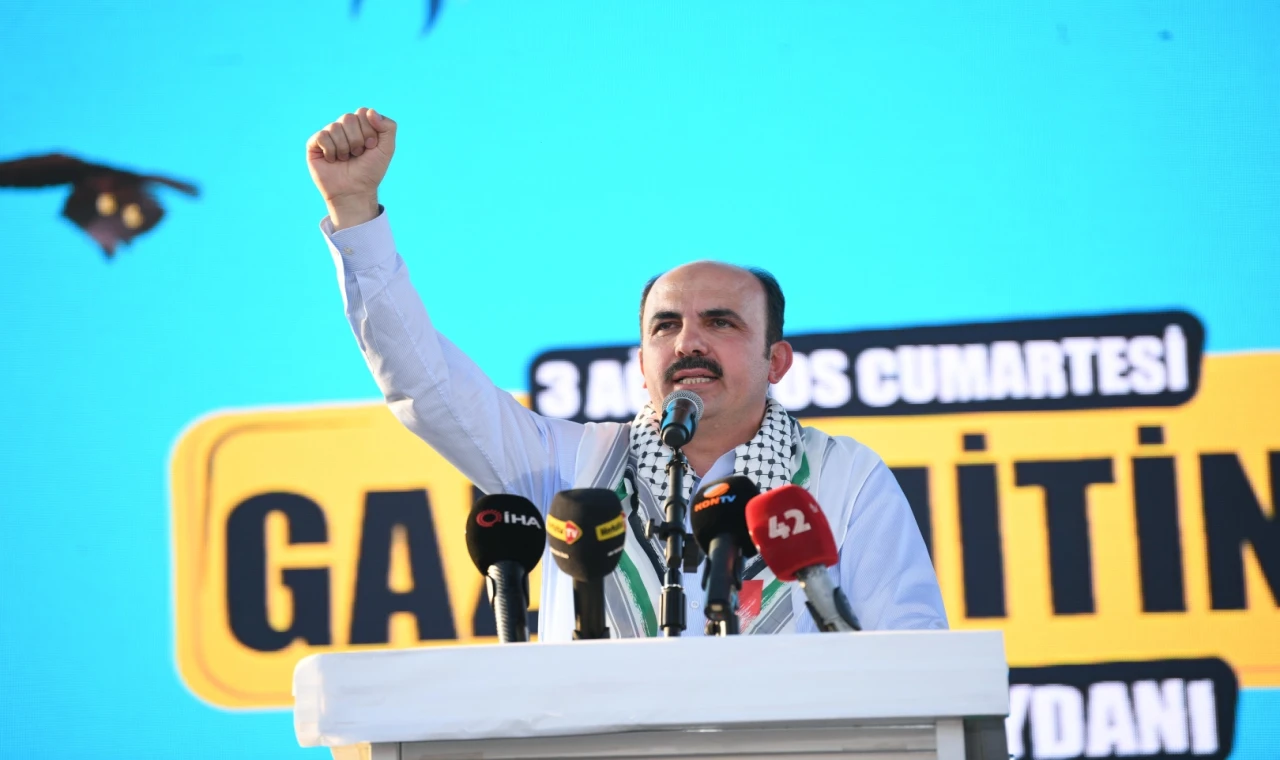 Konya’dan özgür Filistin için maddi destek... Aylık maaş ile günlük cirolarını Gazze’ye bağışlayacak