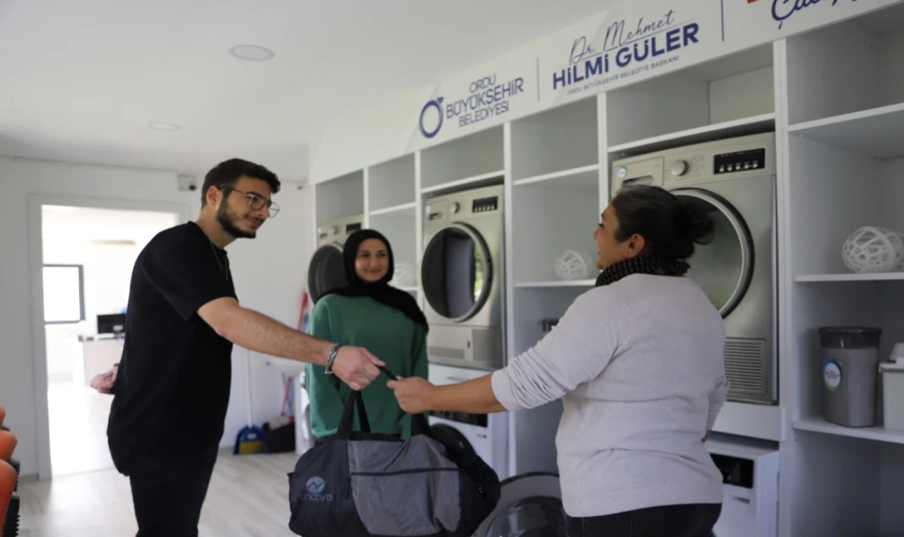 Ordu’da gençler çamaşır derdine düşmüyor