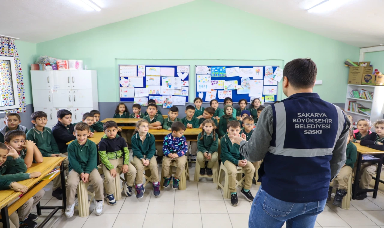 Sakarya’da Su Müfettişleri tasarruf yöntemlerini öğreniyor
