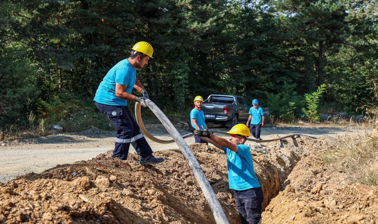 Sakarya’da yeni kaynak ve 2 bin metrelik güçlü altyapı hattı