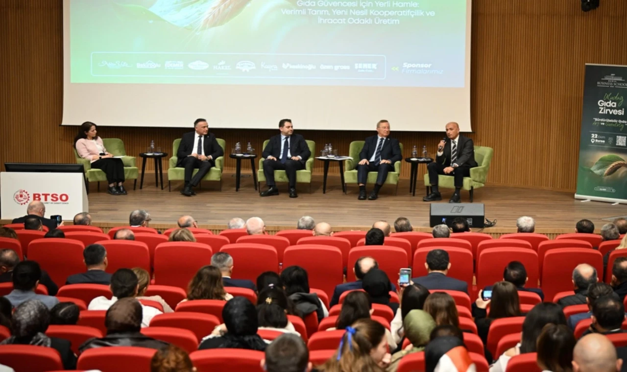 Sürdürülebilir gıda geleceği Bursa’da ’Uludağ Gıda Zirvesi’nde şekillendi