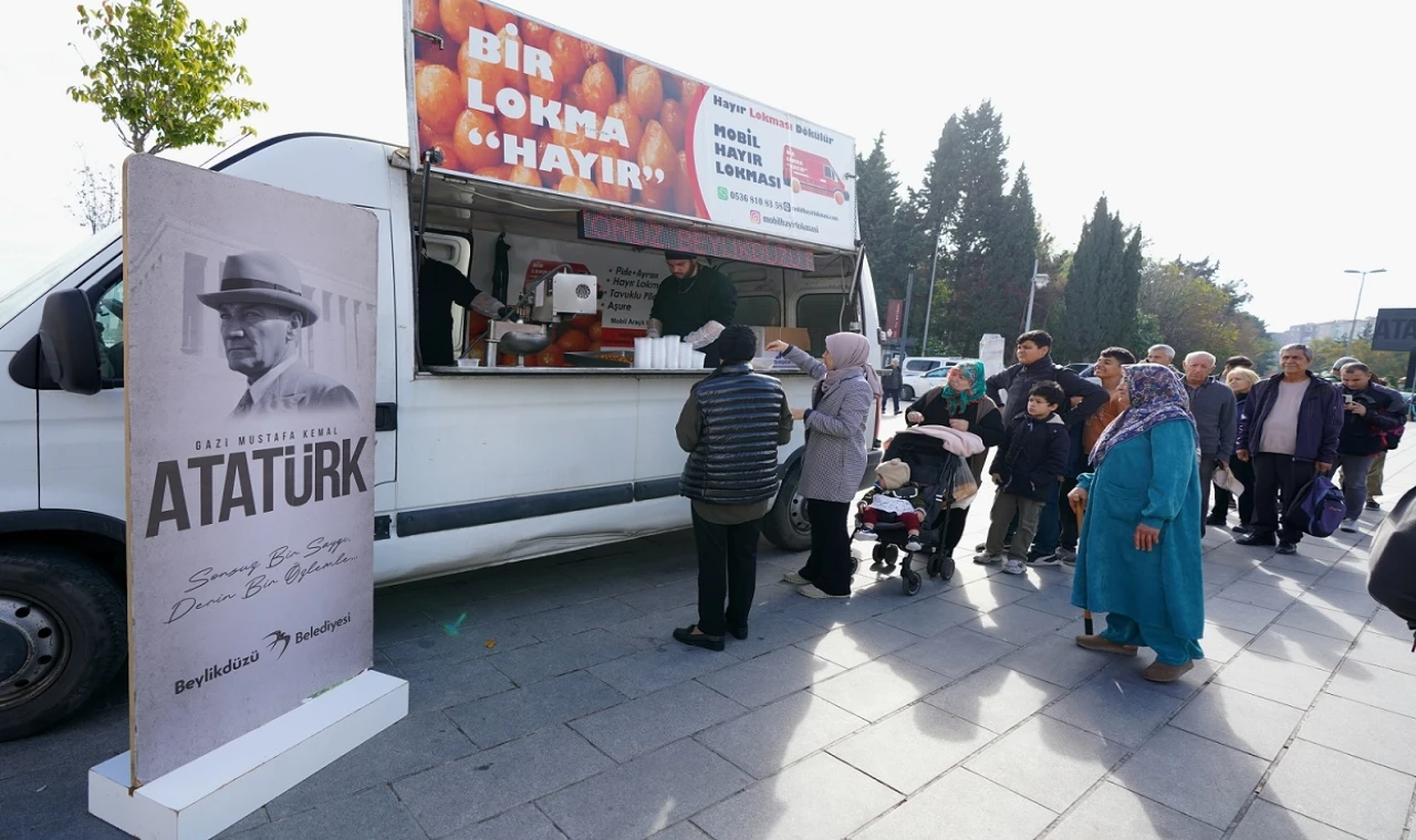 10 Kasım’da Beylikdüzü’nde lokma geleneği sürdürüldü