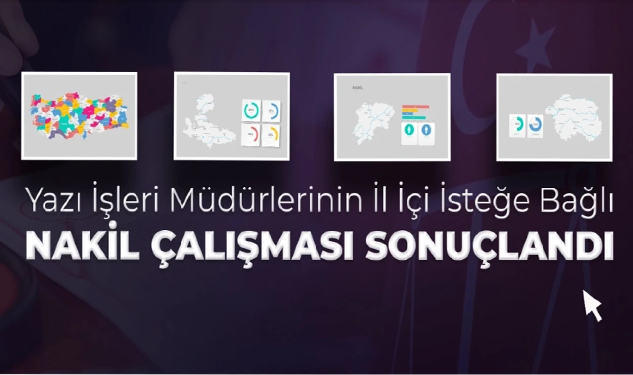 Adalet’te Yazı İşleri Müdürlerinin nakil talepleri sonuçlandı