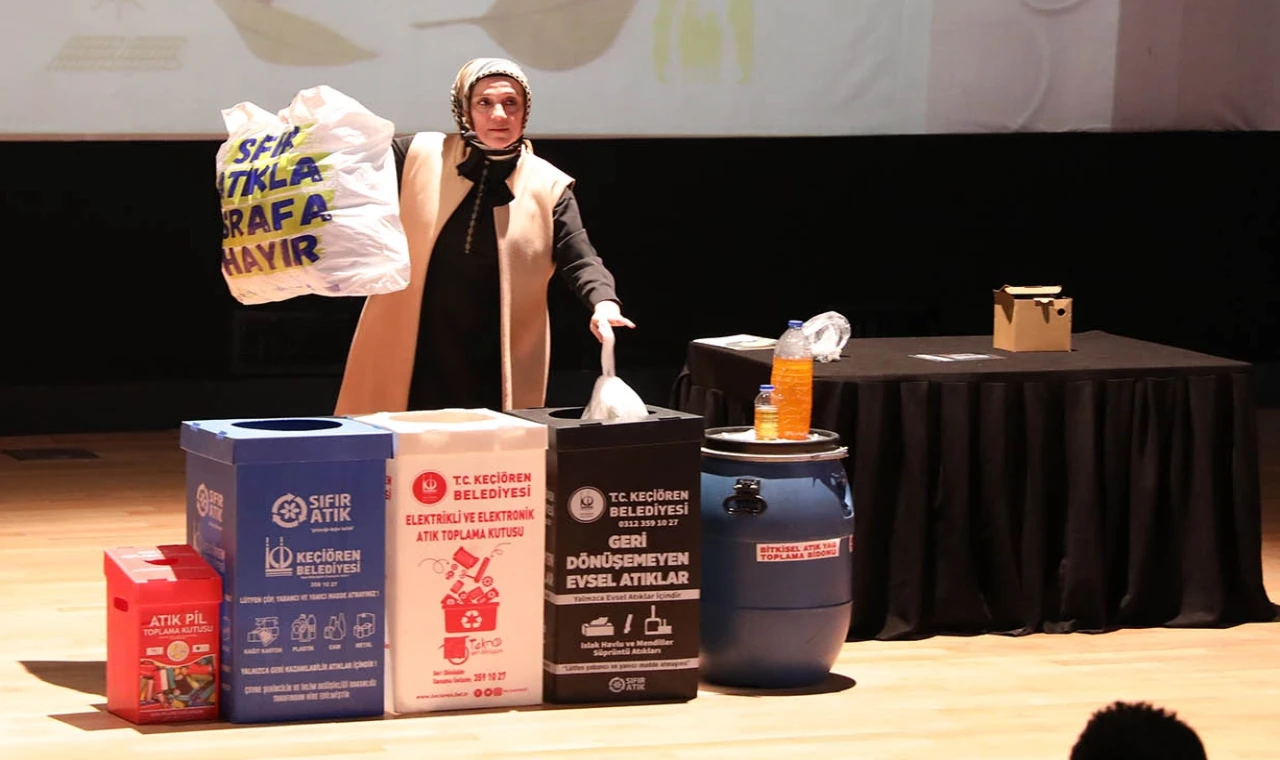 Ankara Keçiören’den öğretmenlere ’sıfır atık’ eğitimi