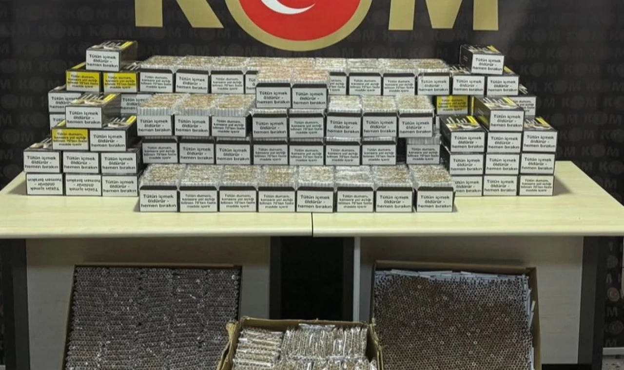 Bilecik Pazaryeri’nde kaçak tütün operasyonu