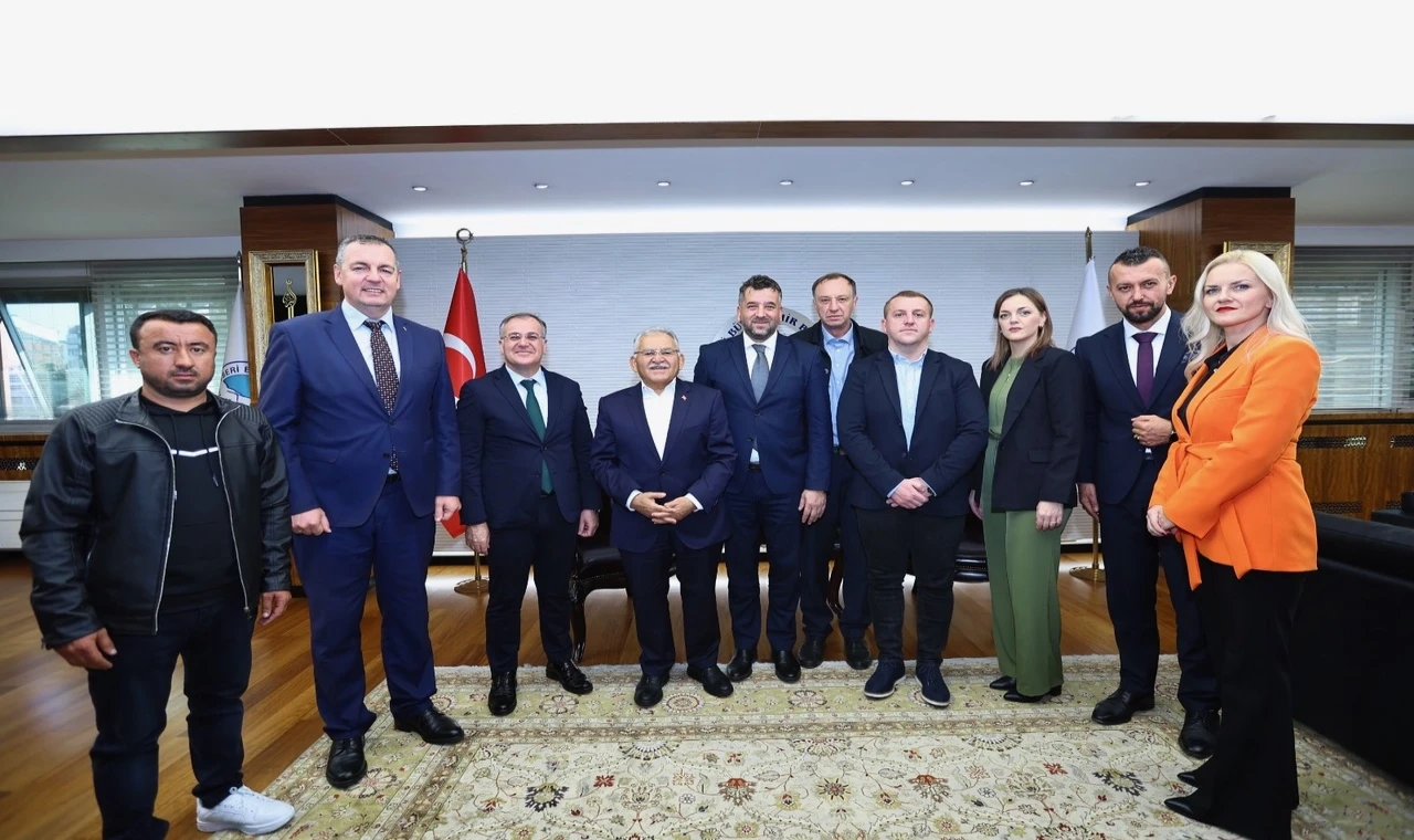 Bosna Hersek heyetinden Kayseri’ye ziyaret