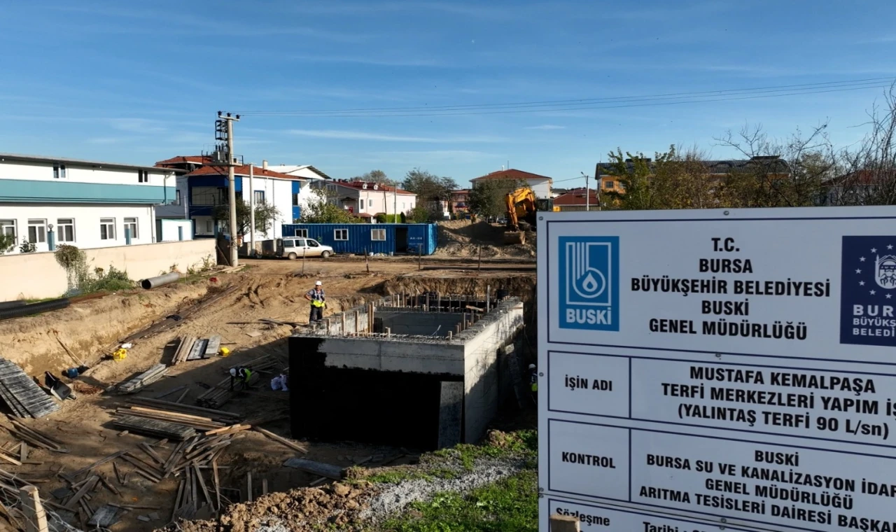 Bursa Büyükşehir’den Mustafakemalpaşa’ya altyapı hamlesi