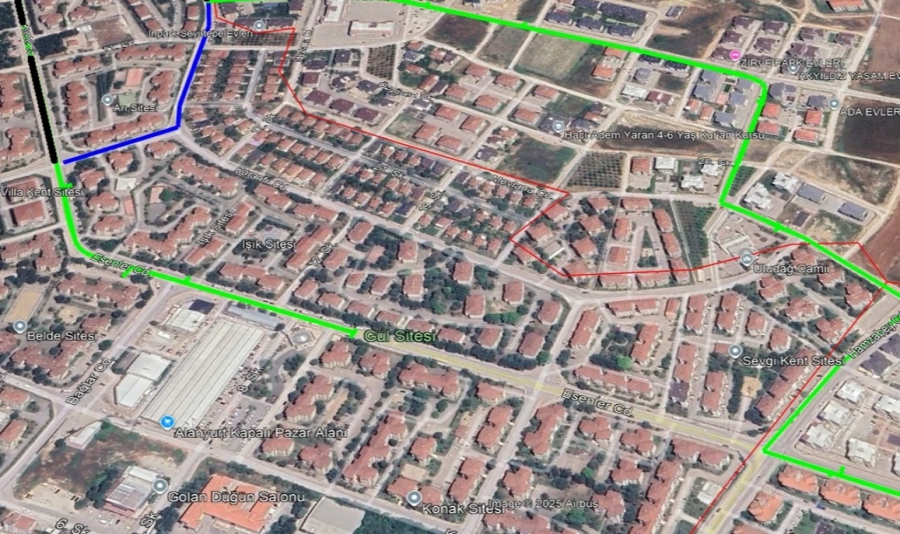Bursa İnegöl’de toplu ulaşım hatlarında düzenleme