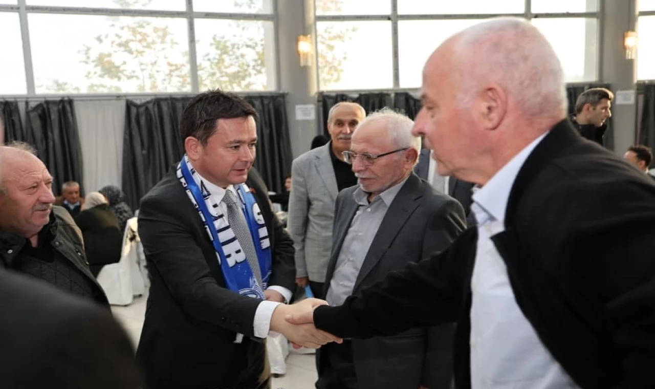 Bursa Ovaakça’da Başkan Aydın’a hizmet teşekkürü