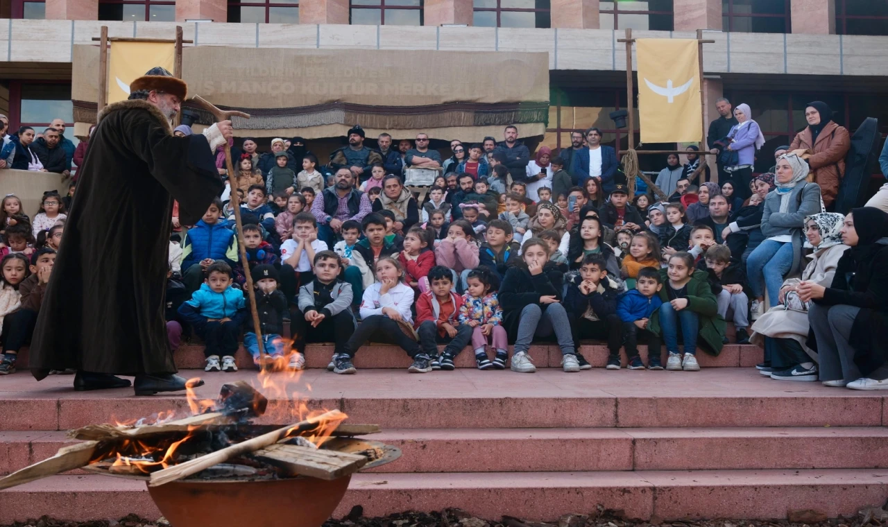 Bursa Yıldırımlı çocuklar kültür sanatla büyüyor