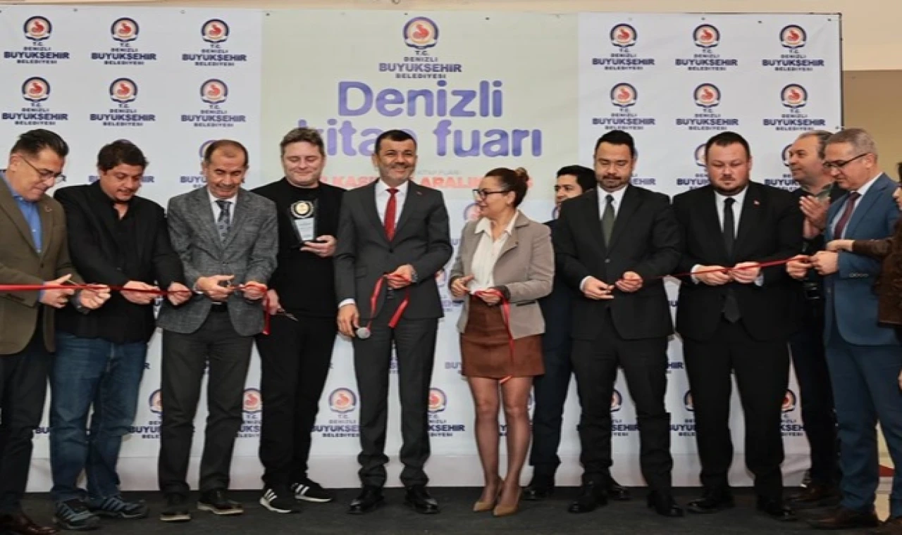 Denizli’de Kitap Fuarı heyecanı başladı