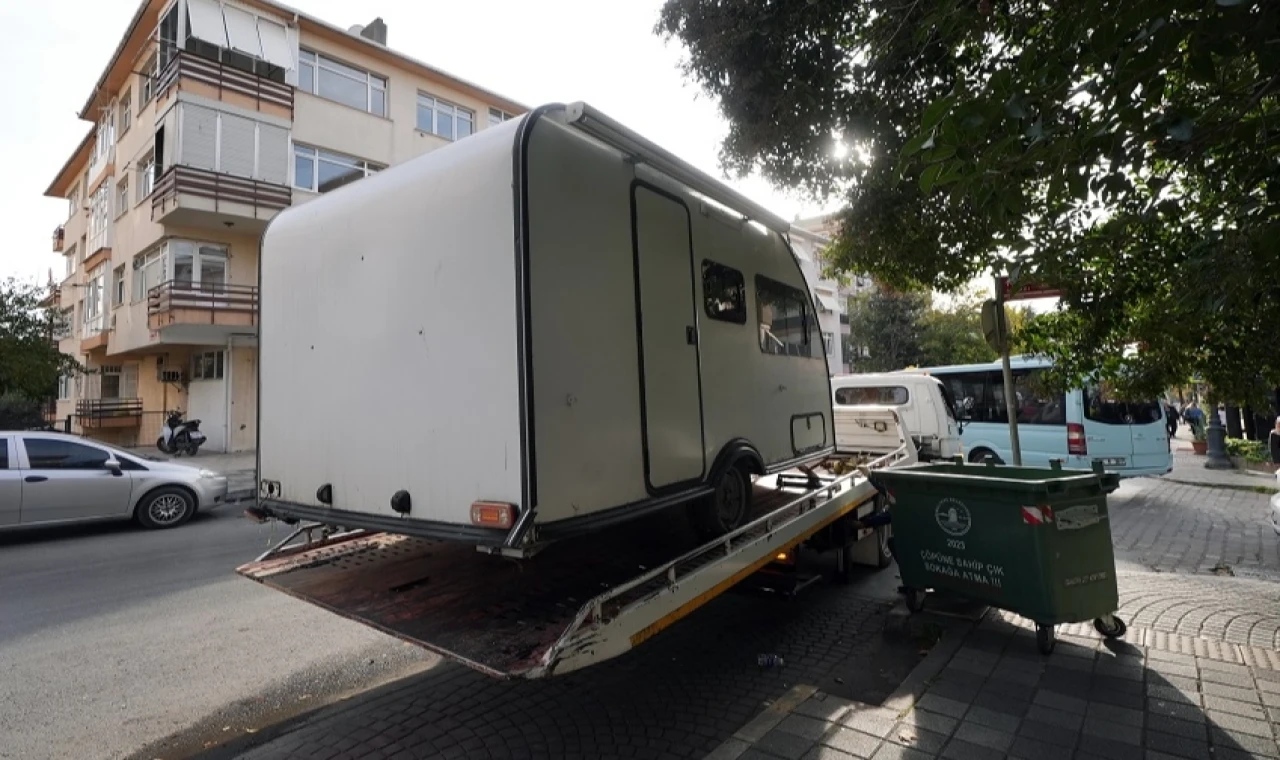 İstanbul Maltepe’de karavanlara zapturapt!