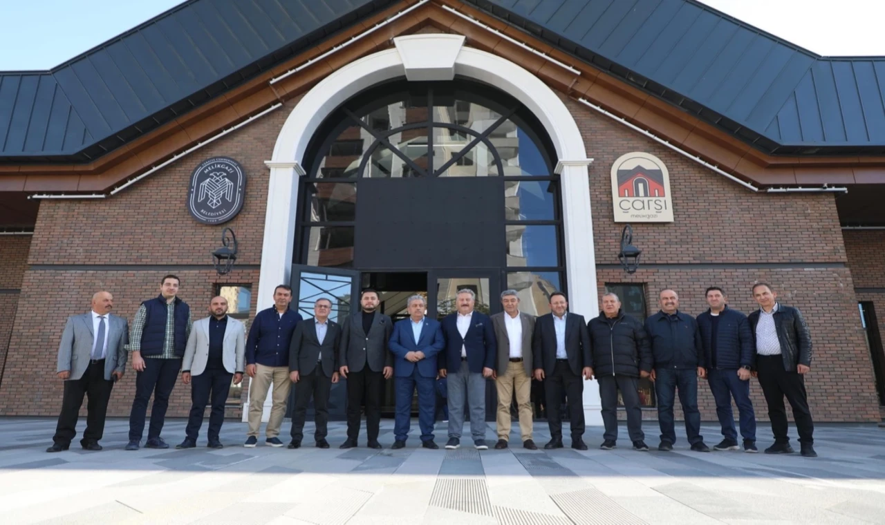 Kayseri’de Çarşı Melikgazi’ye protokol ziyareti