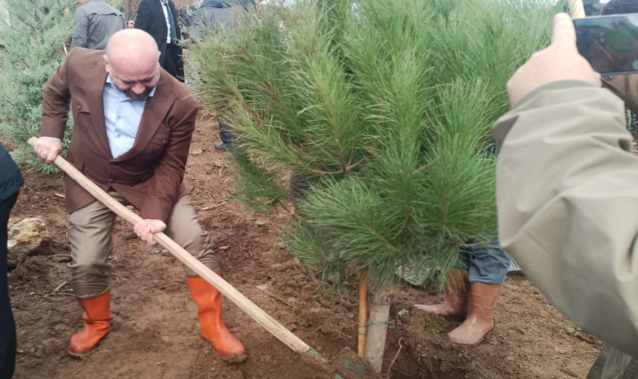 Kırkpınar Ağası Ufuk Özünlü’den 1 milyon fidan sözü