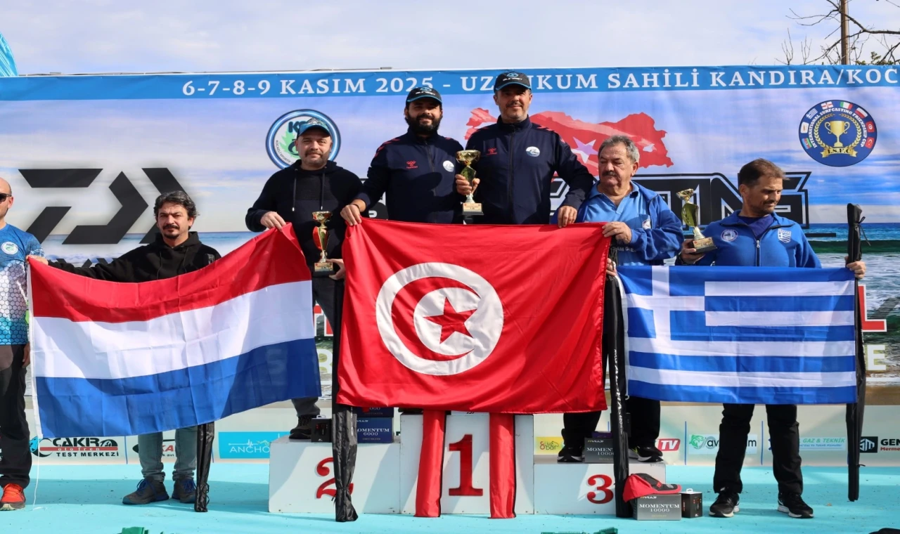 Kocaeli’de olta ustalarının nefes kesen yarışı