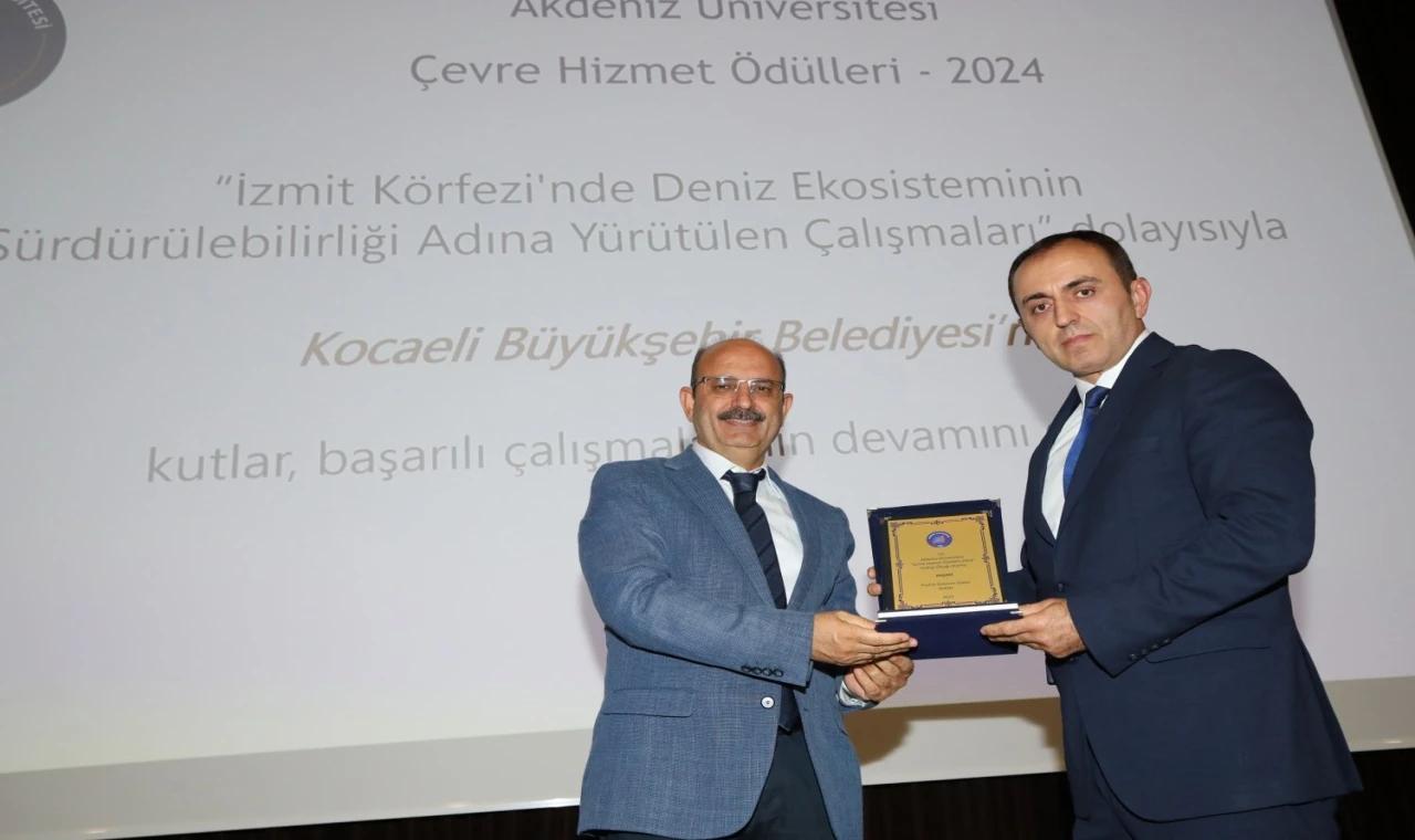 Kocaeli’nin çevre projeleri bir kez daha tescillendi