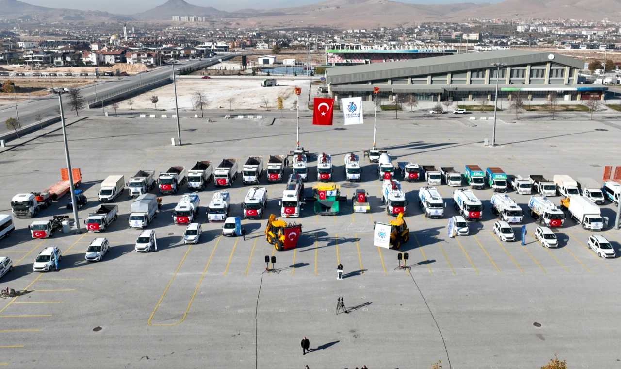 Konya Selçuklu araç filosunu güçlendirdi