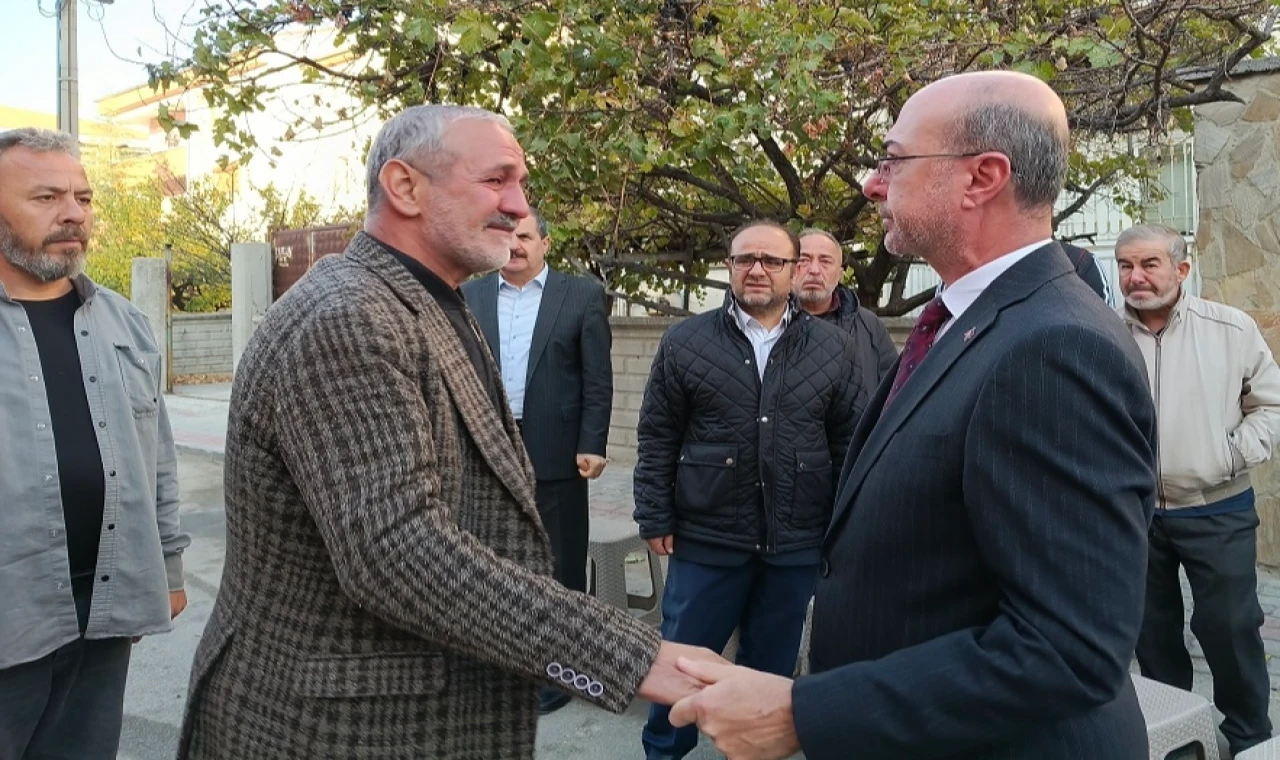 Konya Selçuklu’da Başkan Pekyatırmacı’dan şehit ailesine ziyaret