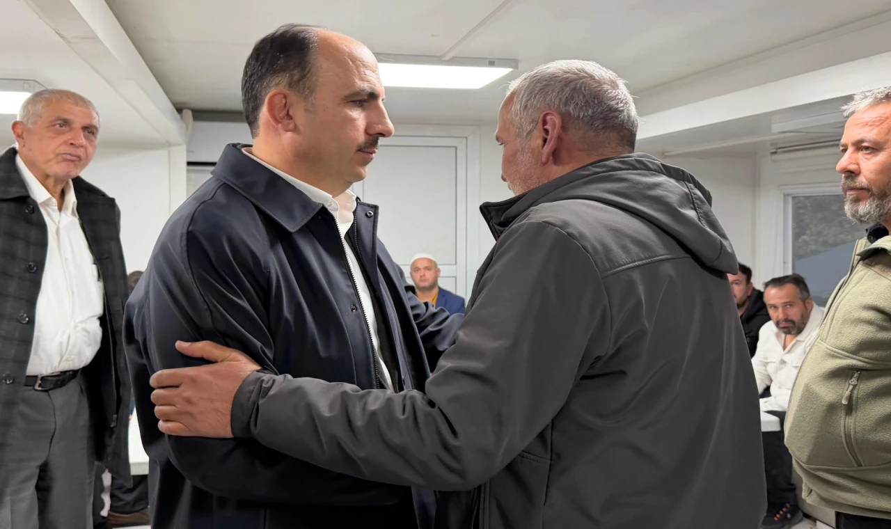 Konya’da Başkan Altay şehit ailesine taziye ziyaretinde bulundu