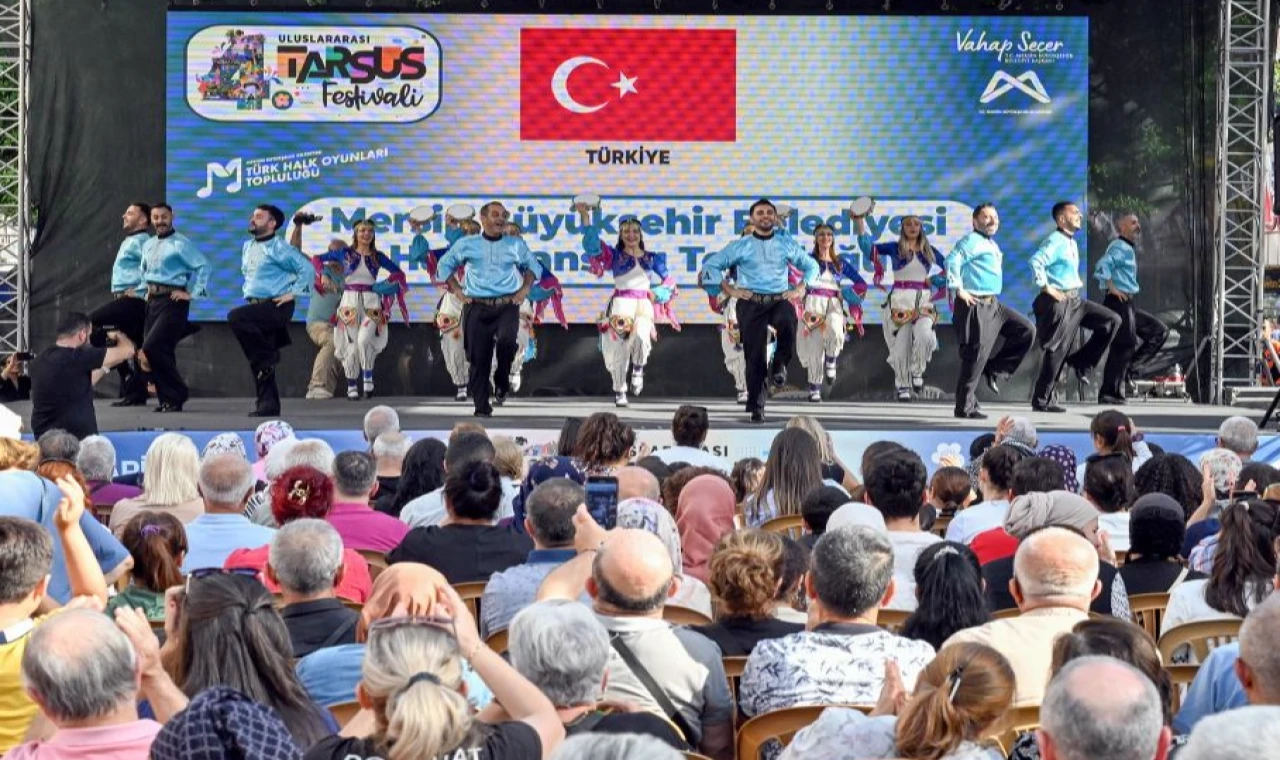 Mersin’de Tarsus Festivali renkli görüntülerle sona erdi
