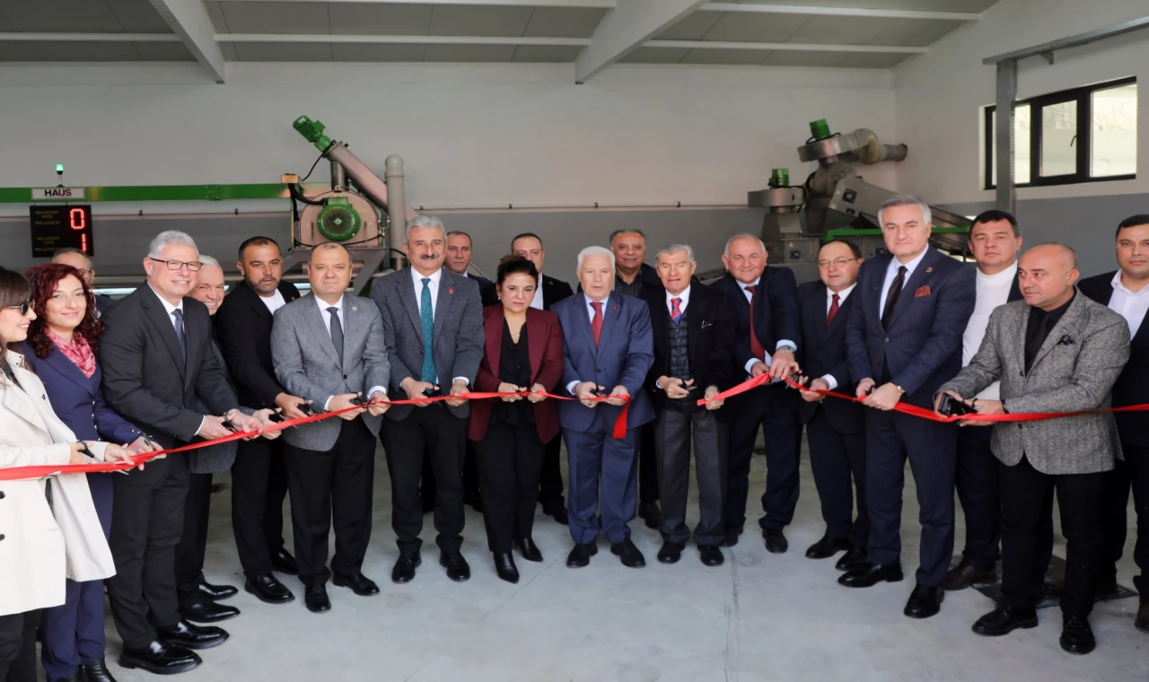 Mudanya’da ’imece modeli’ ile zeytinyağı fabrikası açıldı