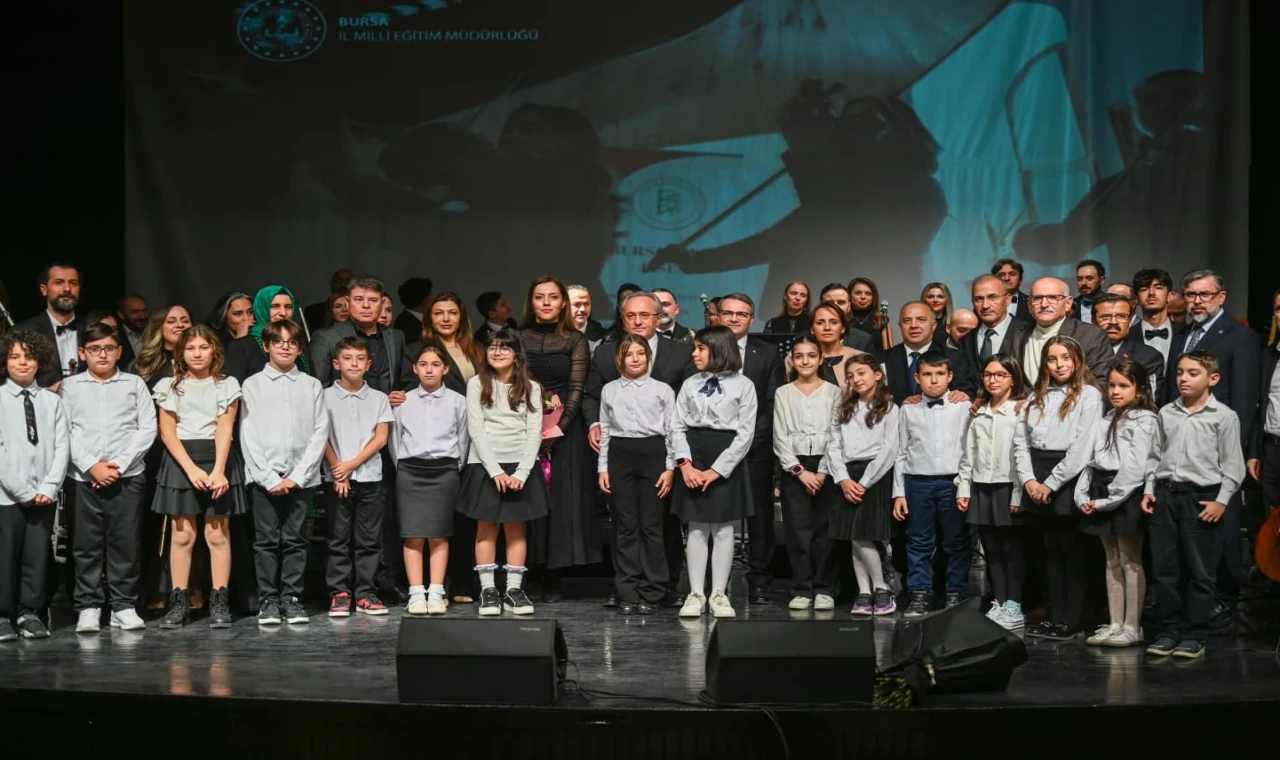 Öğretmenin sesi Bursa’da yankılandı