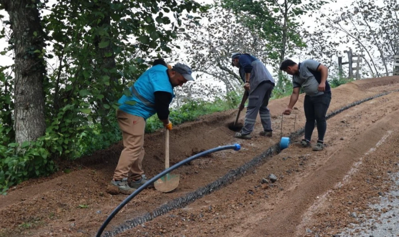 Ordu’da altyapı yatırımları hizmet kalitesini artırıyor