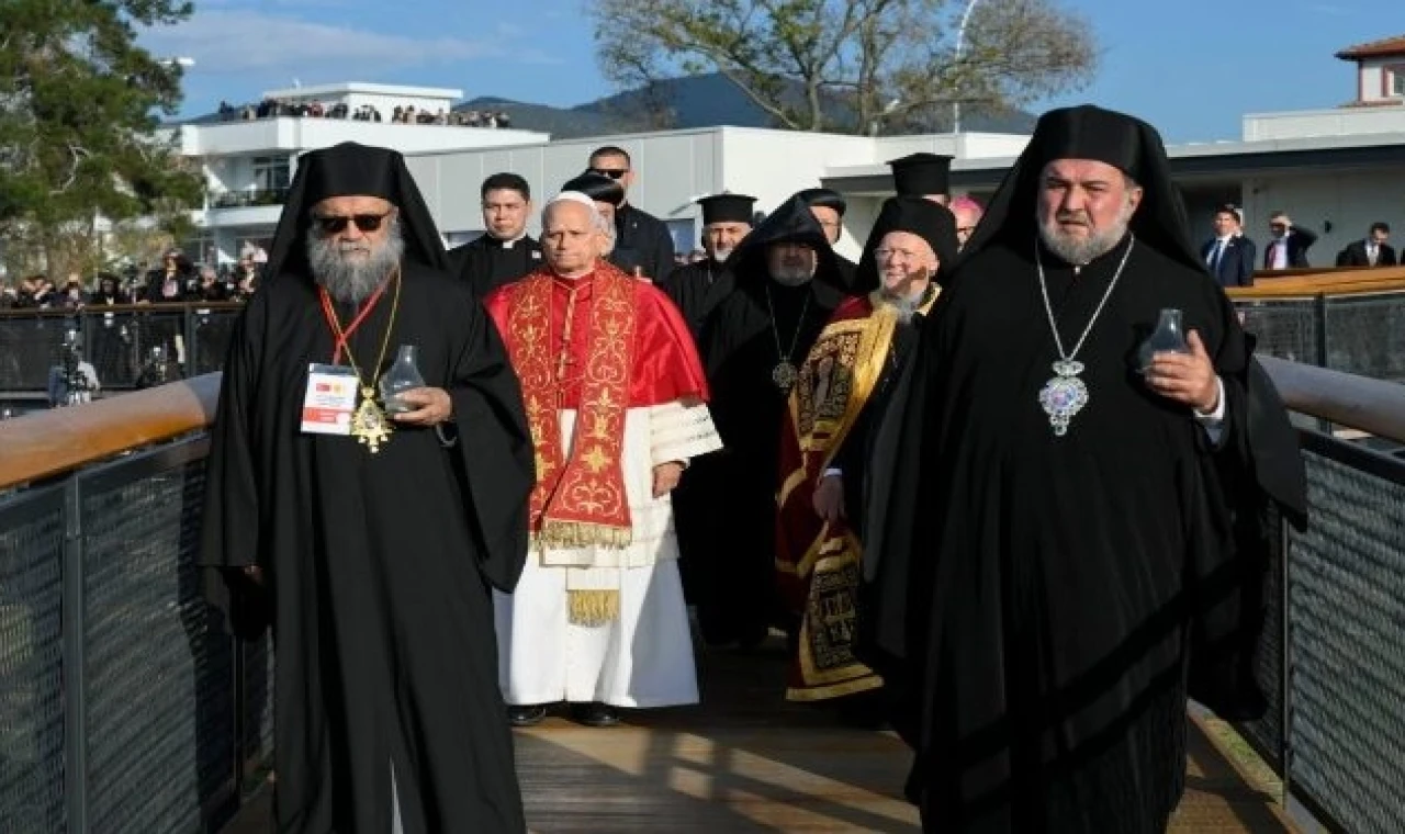 Papa 14. Leo İznik’te... 14 Leo: İznik, Hristiyanları şiddet ve çatışma karşısında birliğe çağırıyor