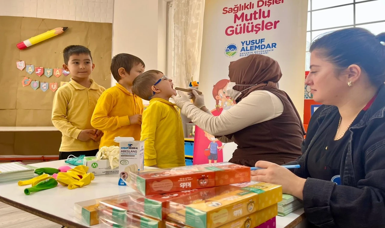 Sakarya’da 550 minik için ağız ve diş sağlığı taraması