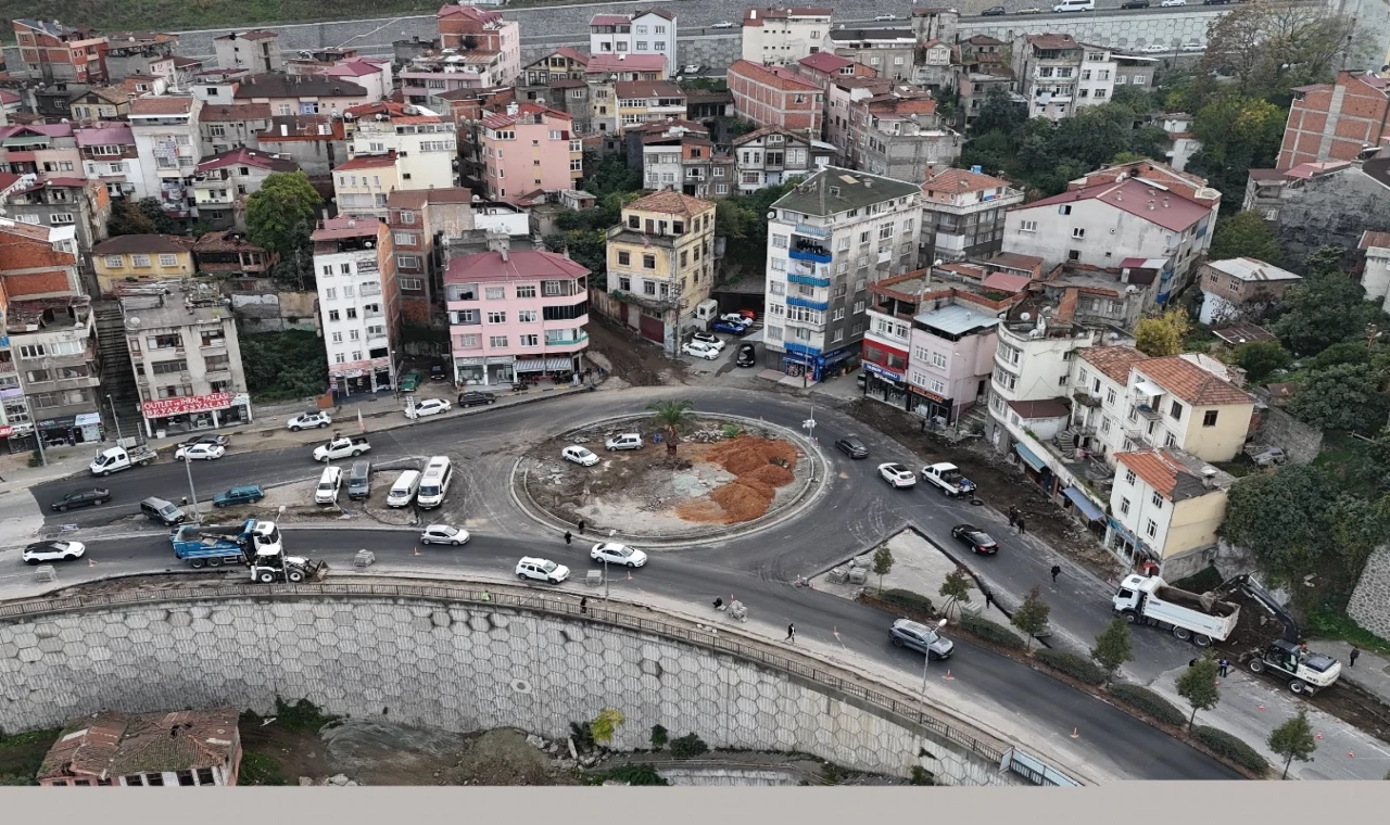 Trabzon’da Esentepe KavşağI trafiği rahatlatacak