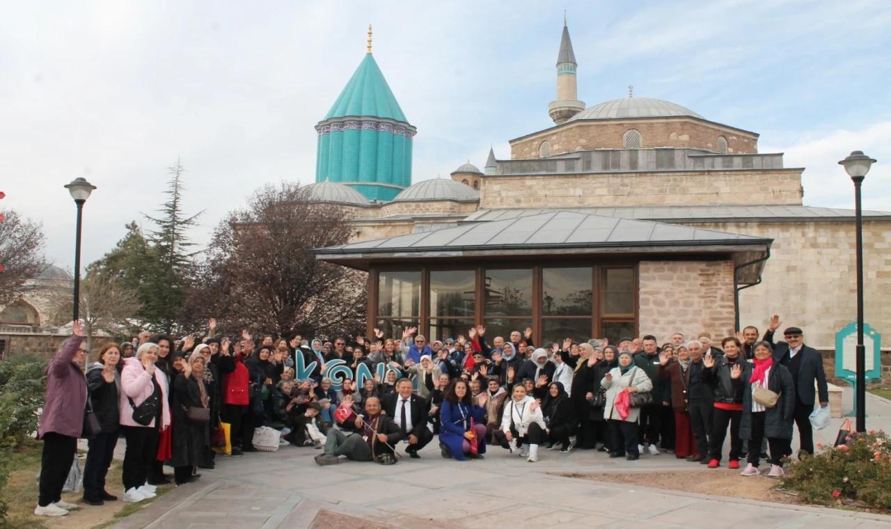 TÜED Uludağ üyelerinden Konya’ya kültür turu