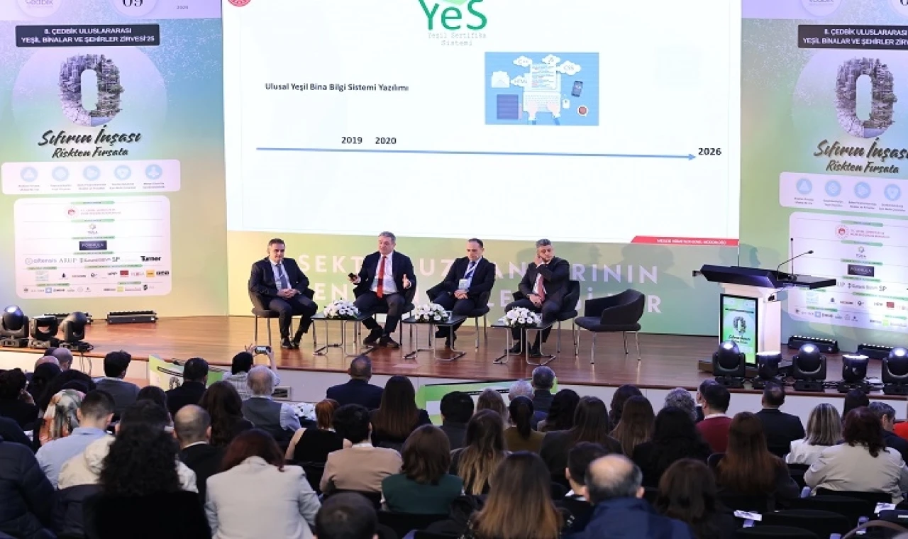 8. Uluslararası Yeşil Binalar ve Şehirler Zirvesi’nde sürdürülebilir gelecek tartışıldı