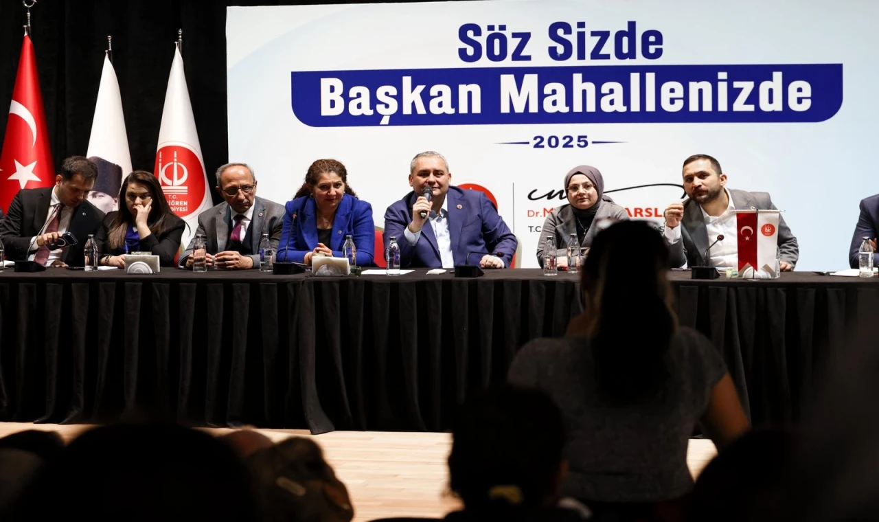 Ankara Keçiören’de ”Söz Sizde” buluşmaları sürüyor