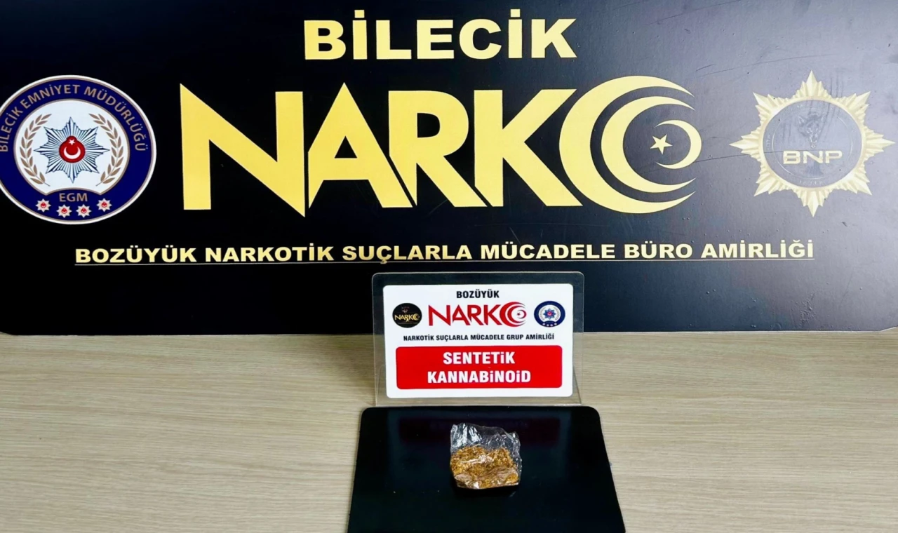 Bilecik Pazaryeri’nde narko operasyon