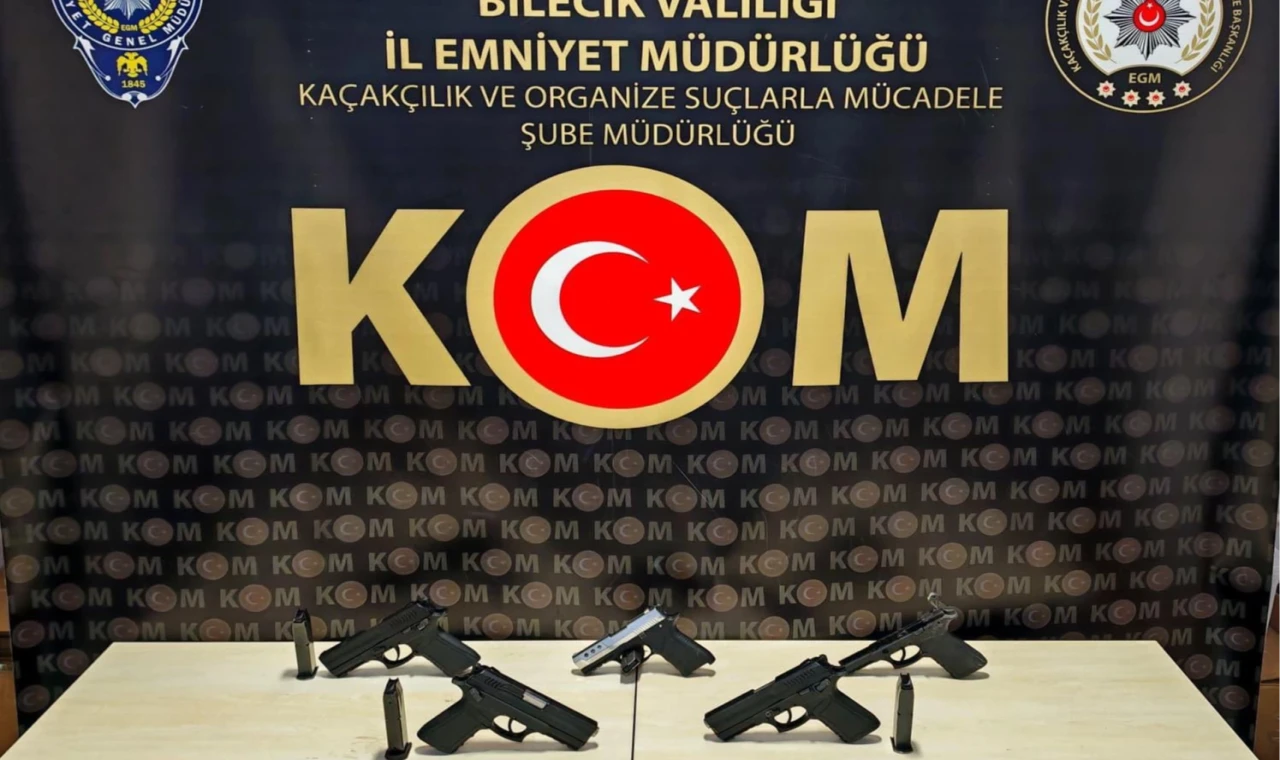 Bilecik’te kaçak silah operasyonu