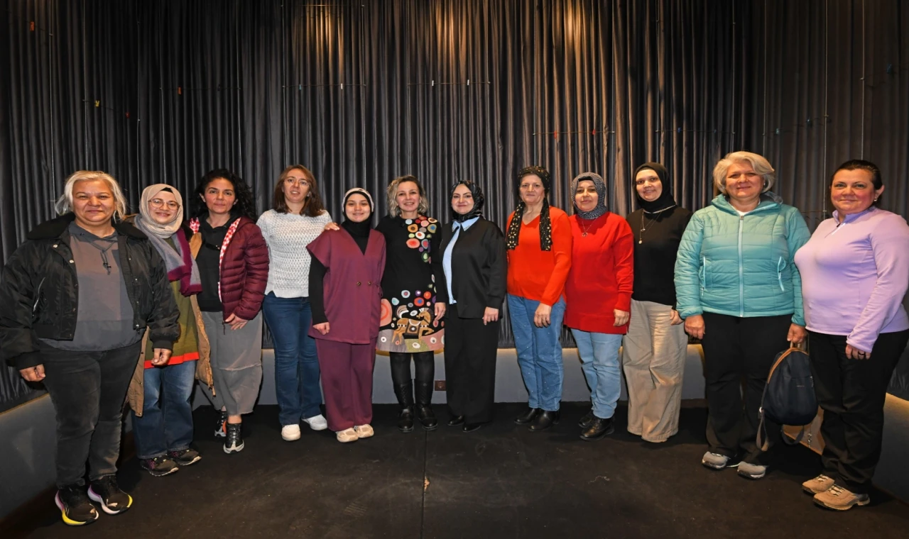 Bursa Osmangazi’de emekten sanata uzanan yolculuk ilham oldu