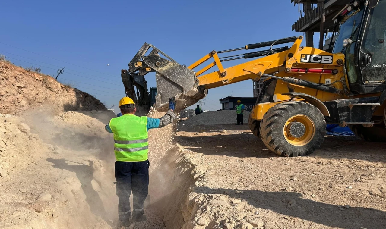Gaziantep’te Gazitepe ve Sarısalkım’a yeni içmesuyu altyapısı
