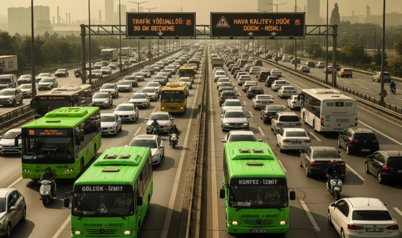 Kocaeli’de araç sayısı nüfusu solladı!