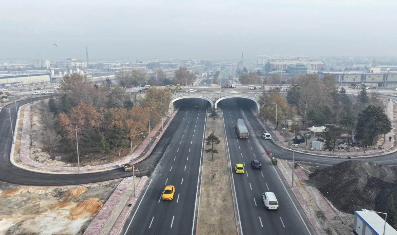 Konya’da Marangozlar Köprülü Kavşağı’nda son aşamaya gelindi