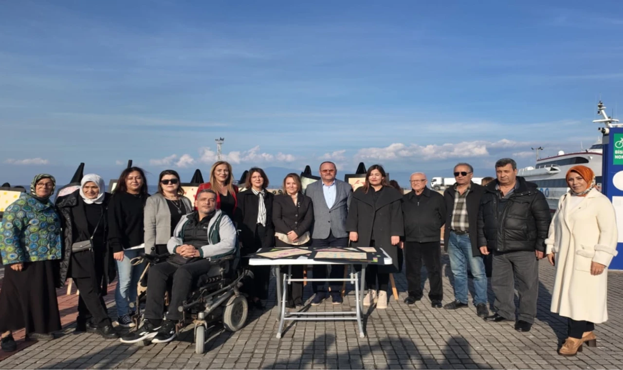 Mudanya’da ’Sanata Engel Yoktur’ sergisine yoğun ilgi