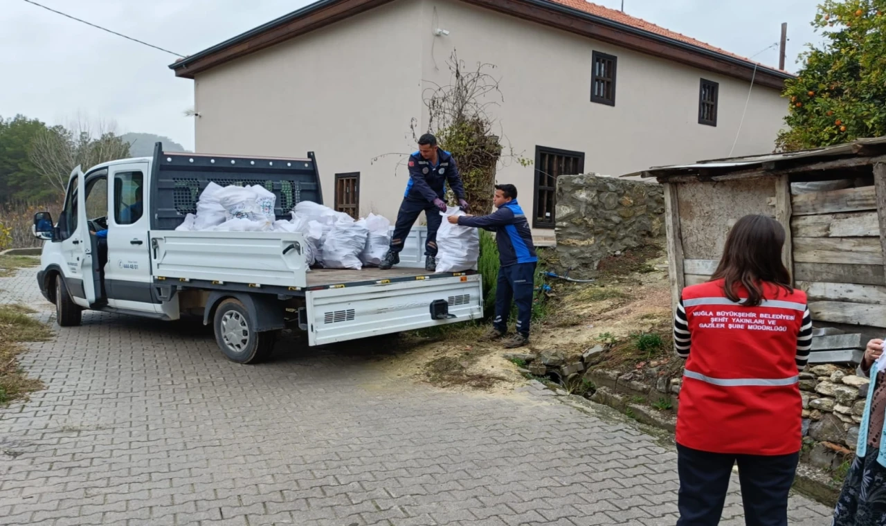 Muğla’dan yürek ısıtan destek