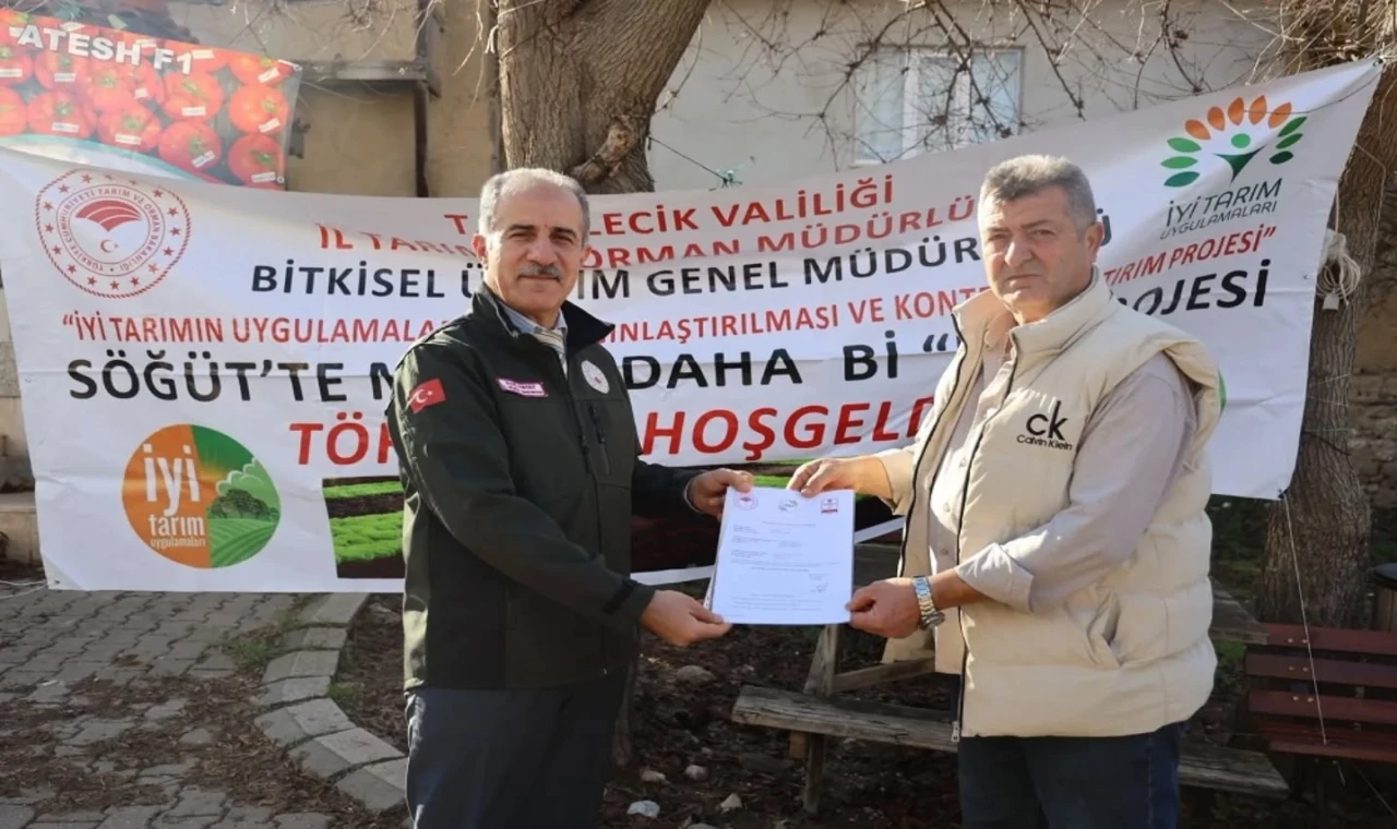 Bilecik Söğüt’te ’Marul Daha Bi İyi’ projesi tamamlandı