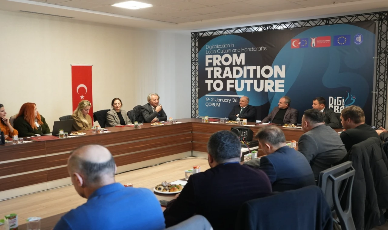 Çorum’da “DigiCRAFT” projesi başladı