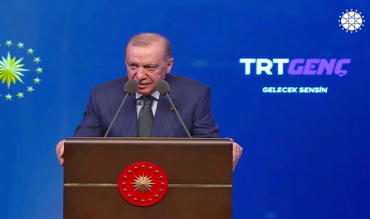 Cumhurbaşkanı Erdoğan TRT’nin ’Genç’ kanalını açtı