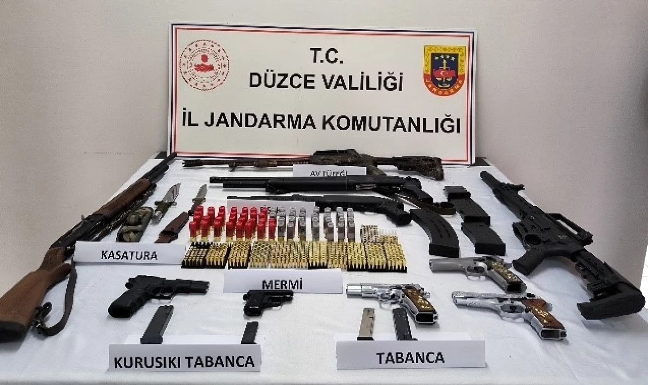 Düzce’de jandarmadan operasyon