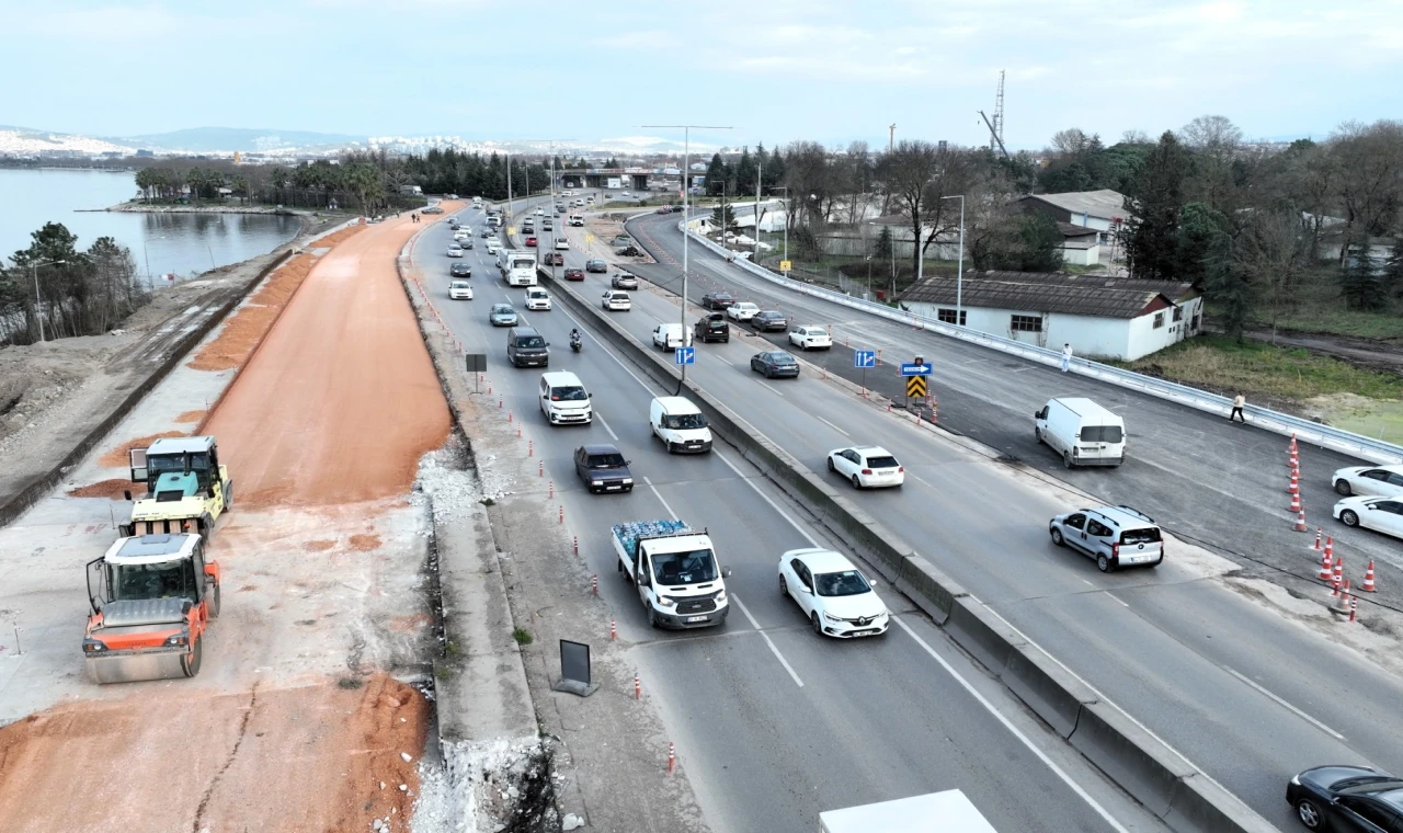 Kocaeli’de Başiskele Koridor Projesi’nde ilk bağlantı trafiğe açıldı